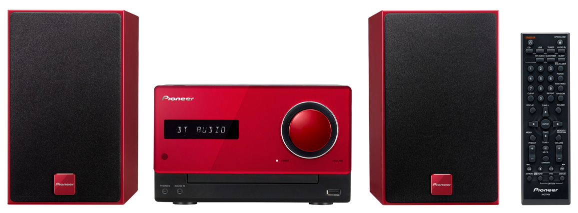 

Музыкальный центр Pioneer X-CM35-R Red, X-CM35-R