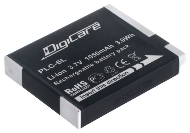 Аккумулятор для цифрового фотоаппарата DigiCare PLC-6L