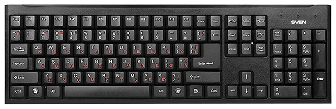 

Клавиатура Sven Classic KB-S306 Black, Classic KB-S306