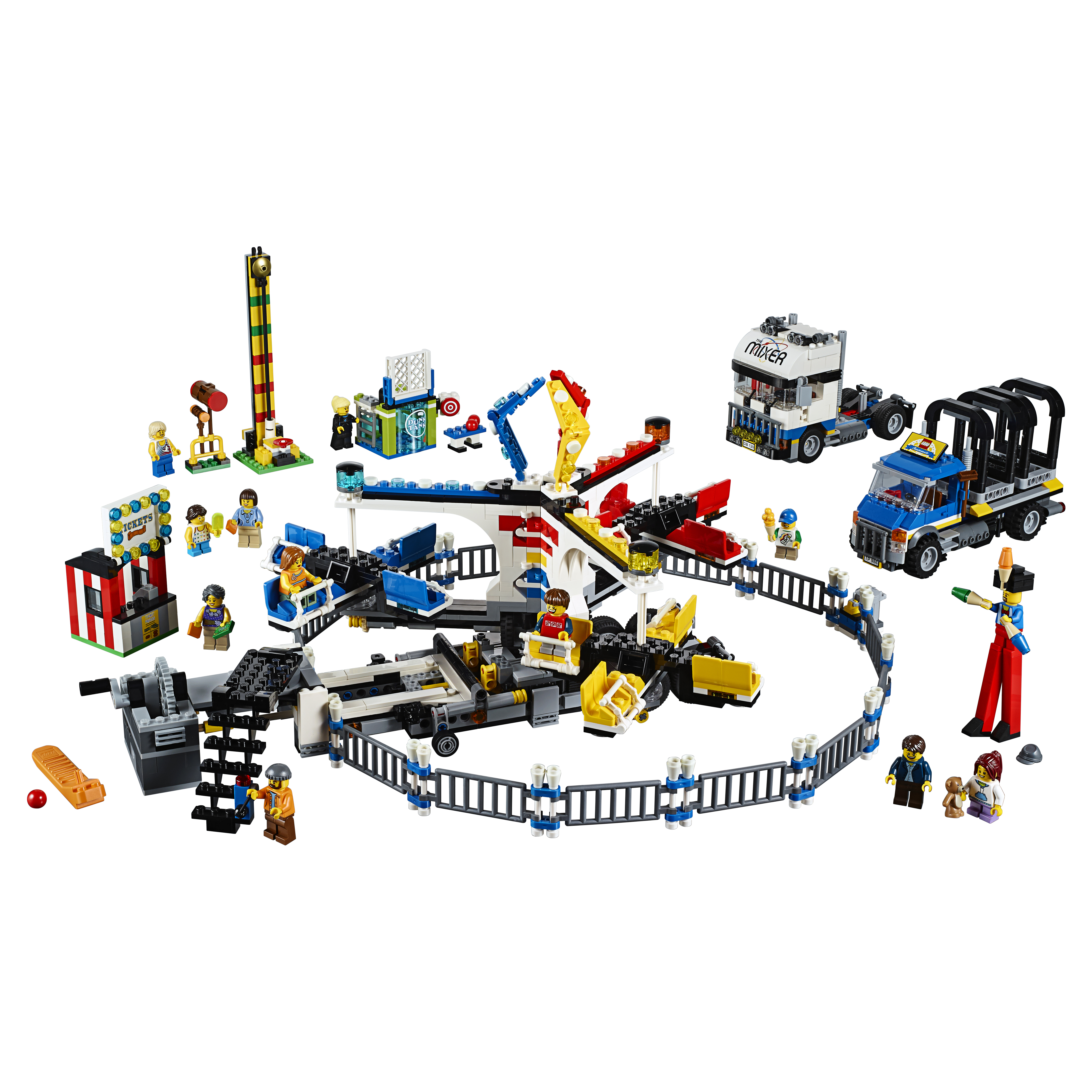 Купить Конструктор lego creator expert ярмарка 10244, Конструктор LEGO Creator Expert Ярмарка (10244),