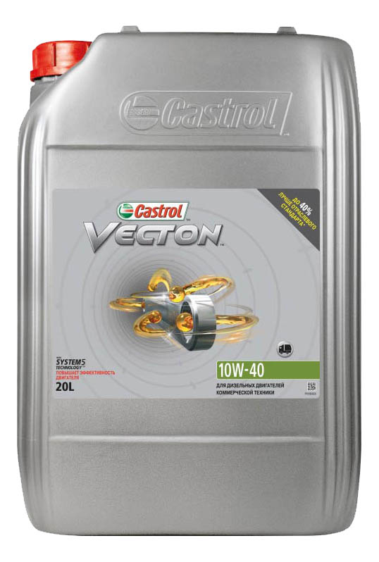 фото Моторное масло castrol vecton 10w-40 20л