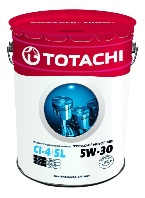 Моторное масло Totachi Niro MD Semi-Synthetic CI-4/SL 5W30 20 л