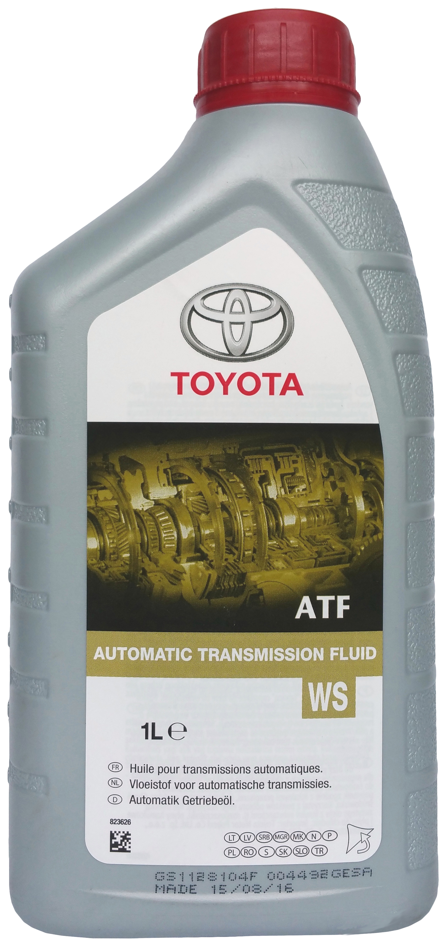 Масло тойота вс. Toyota ATF WS 1л. Toyota WS 08886-81210. Масло трансмиссионное Toyota auto Fluid WS 1 Л 08886-81210. Масло трансмиссионное Toyota WS (Toyota 00289-ATFWS).