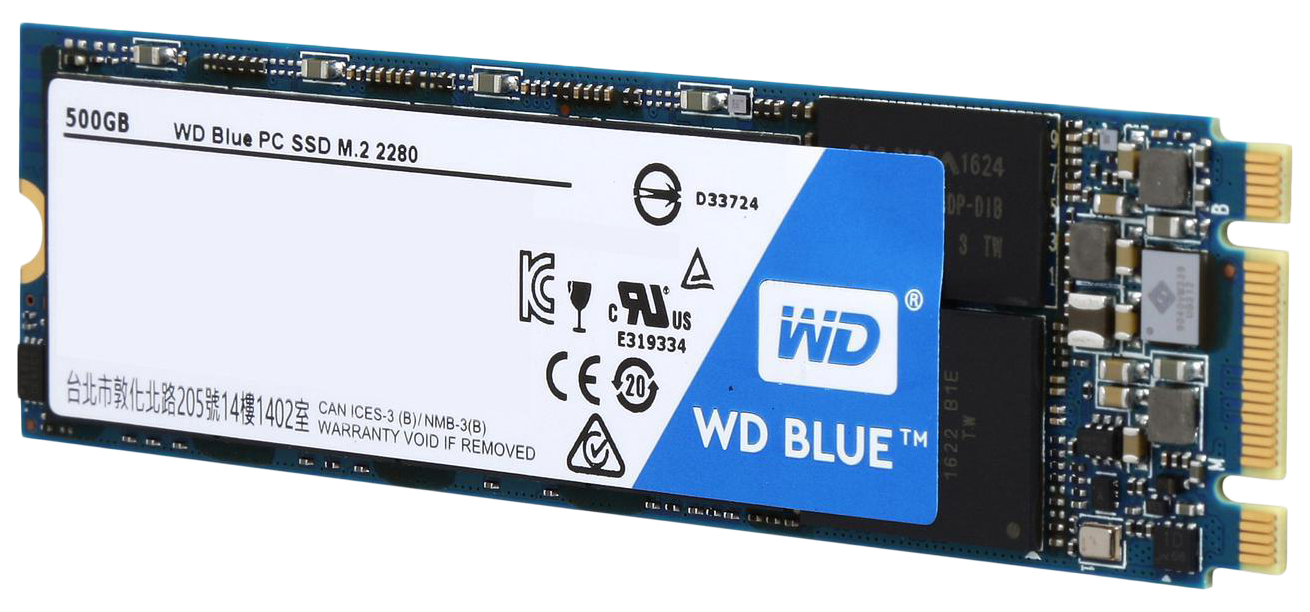 фото Ssd диск wd blue 500гб (wds500g1b0b)