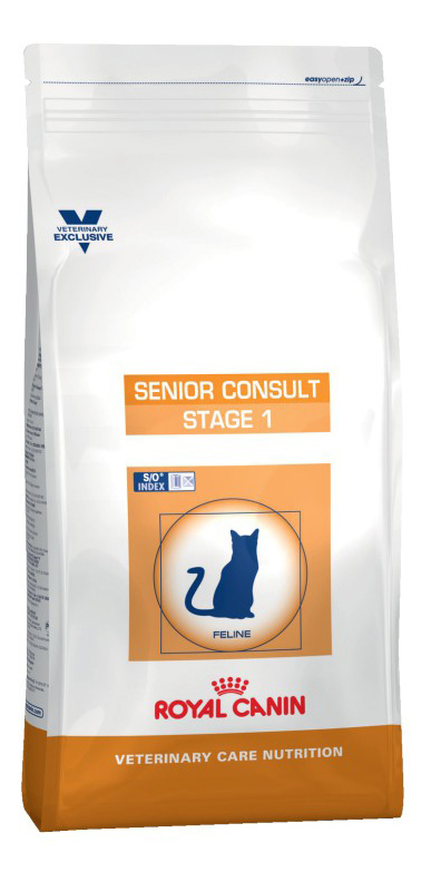 фото Сухой корм для кошек royal canin veterinary care nutrition senior consult stage 1, 10кг