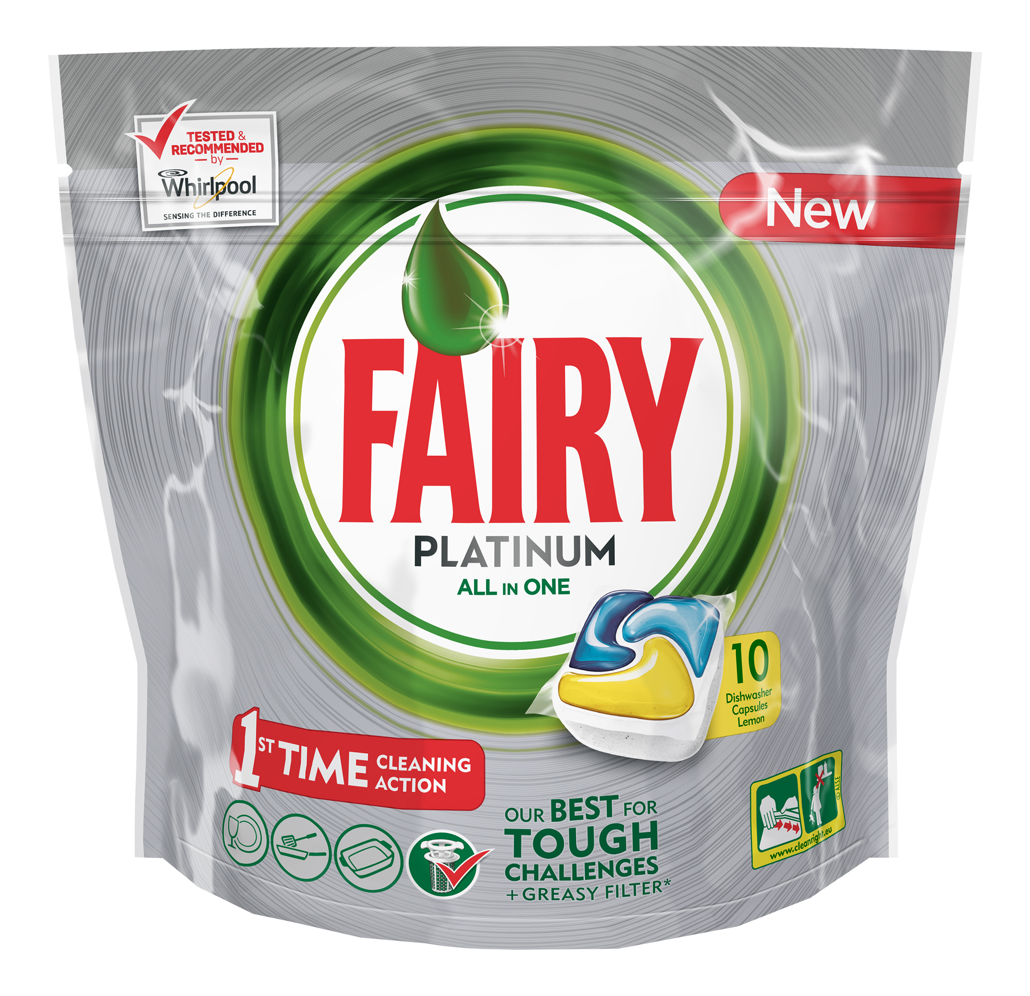 

Средство для мытья посуды Fairy лимон 10 штук