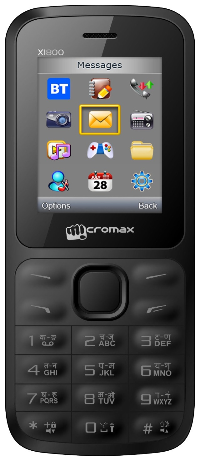 фото Мобильный телефон micromax joy x1800 black