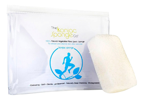 

Губка The Konjac Sponge Company Sports Konjac Sponge Blue для мытья тела, blue