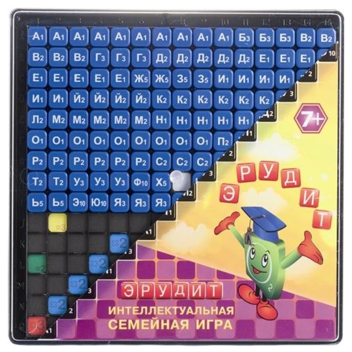 Логические игры Биплант Эрудит синие фишки