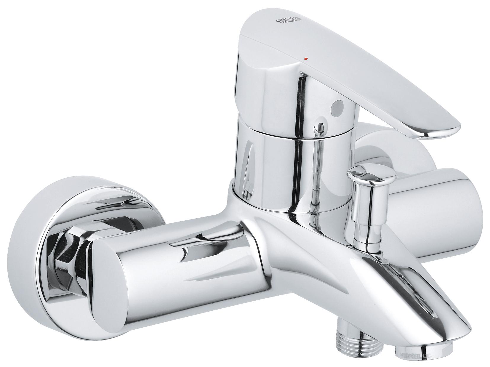 фото Смеситель для ванны grohe wave 32286000 хром