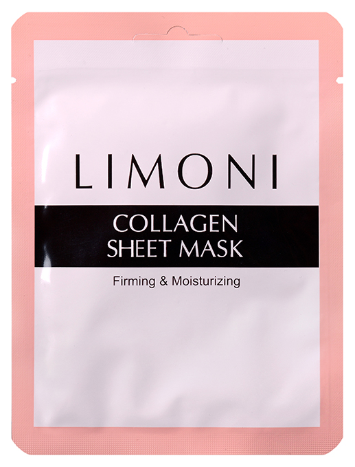 фото Маска для лица limoni collagen sheet mask 20 г