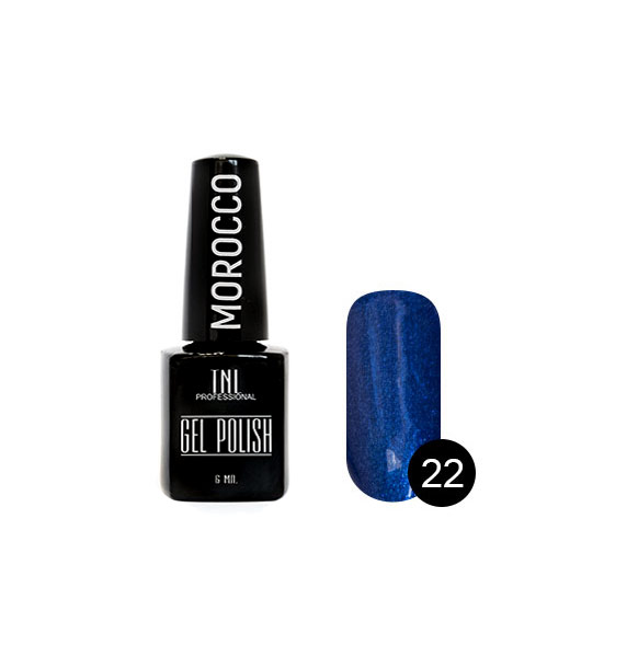 фото Гель-лак для ногтей tnl professional gel polish morocco collection 022 синий город 6 мл