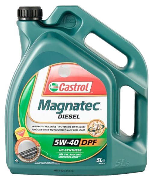 фото Моторное масло castrol magnatec diesel 5w-40 208л