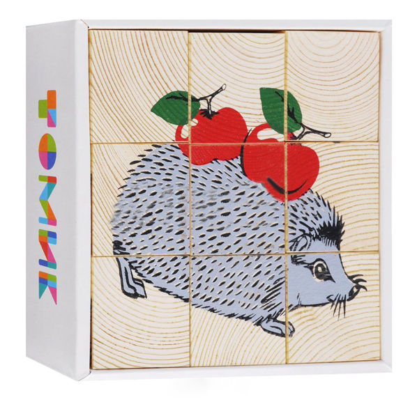 Детские кубики Томик Животные леса детские кубики томик русские узоры