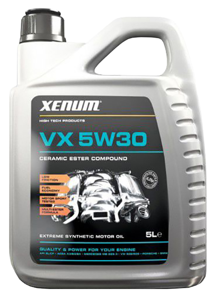 Моторное масло Xenum VRX 5W30 5 л