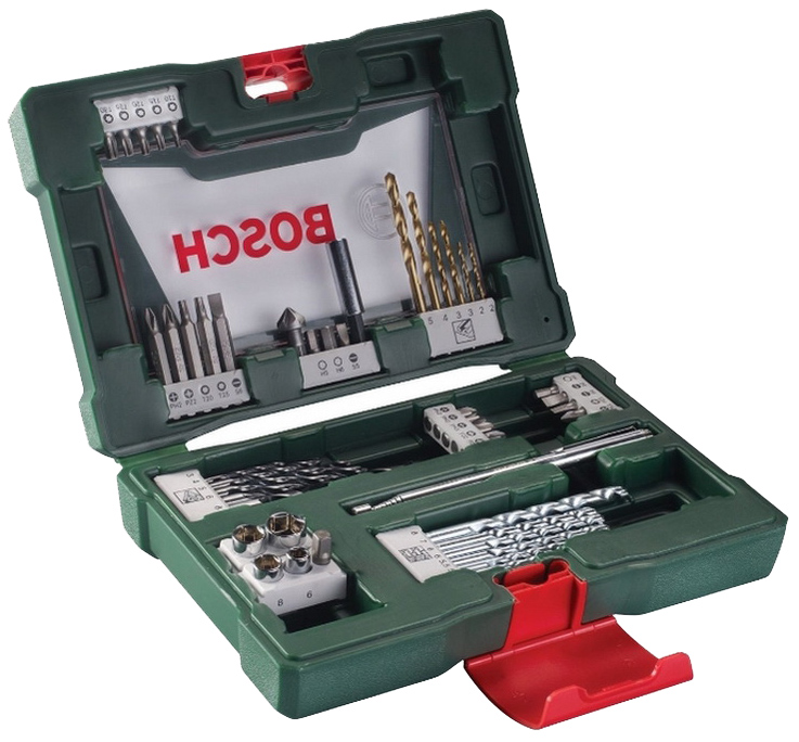 

Наборы бит и сверл для дрелей, шуруповертов Bosch V-Line 48pcs VS 2607017303, v-Line 48pcs VS 2607017303