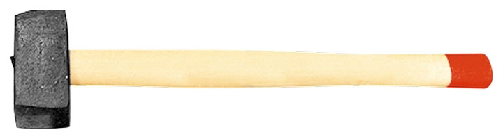 Кувалда СИБРТЕХ 5000 г кованая головка деревянная рукоятка 10959 рукоятка для кувалды шлифованная бук 600 мм сибртех 11004