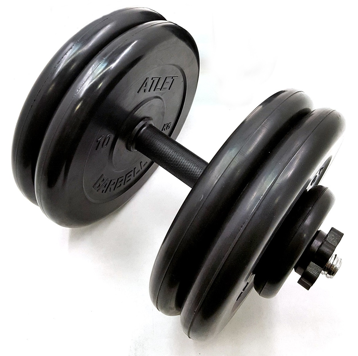 Разборная гантель MB Barbell MB-FdbM25 1 x 44 кг, черный