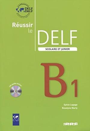 фото Reussir le delf scolaire et junior b1 livre + cd didier