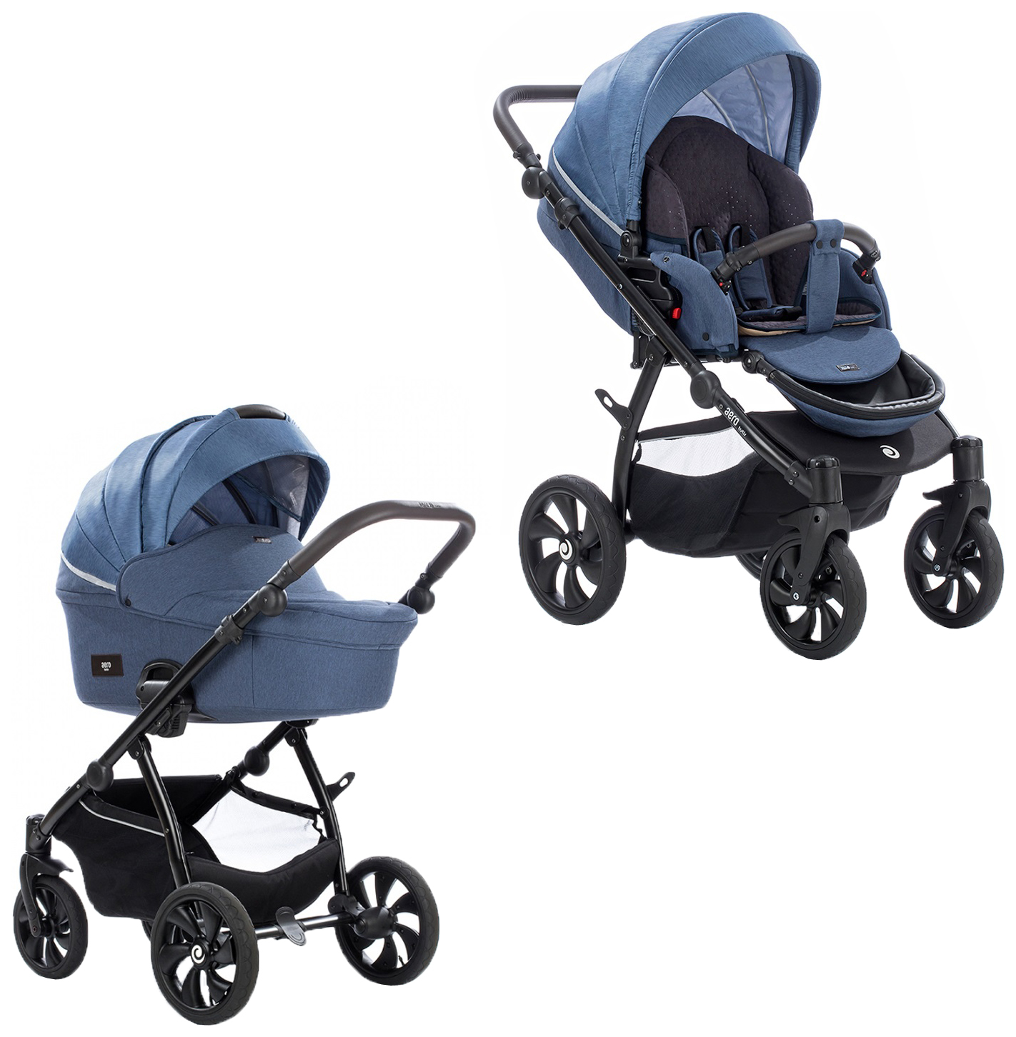 

Коляска 2 в 1 Tutis Aero marine, морской 102, Aero