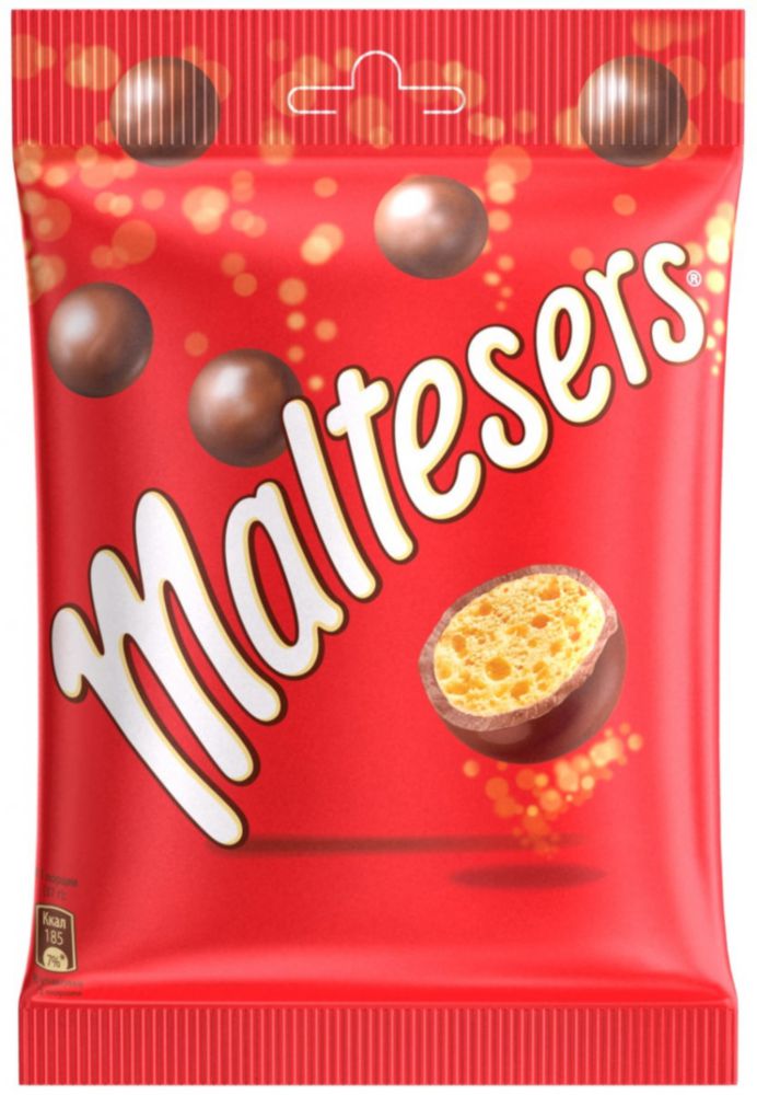 фото Драже maltesers покрытые молочной шоколадной глазурью 85 г