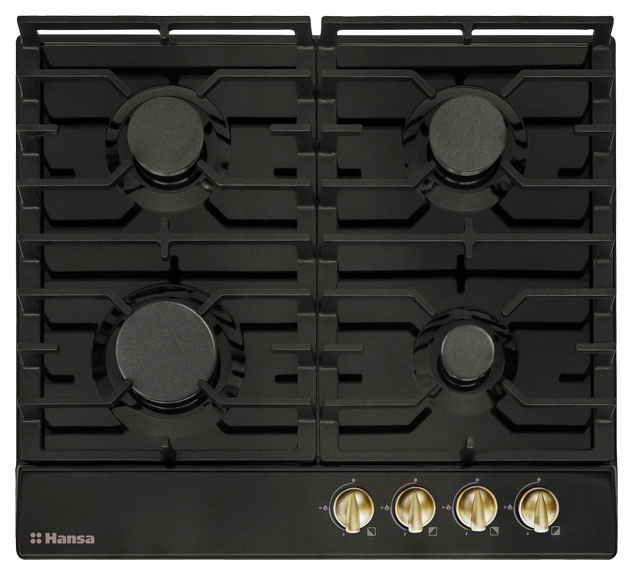 

Встраиваемая варочная панель газовая Hansa BHGA 61079 Black, BHGA 61079