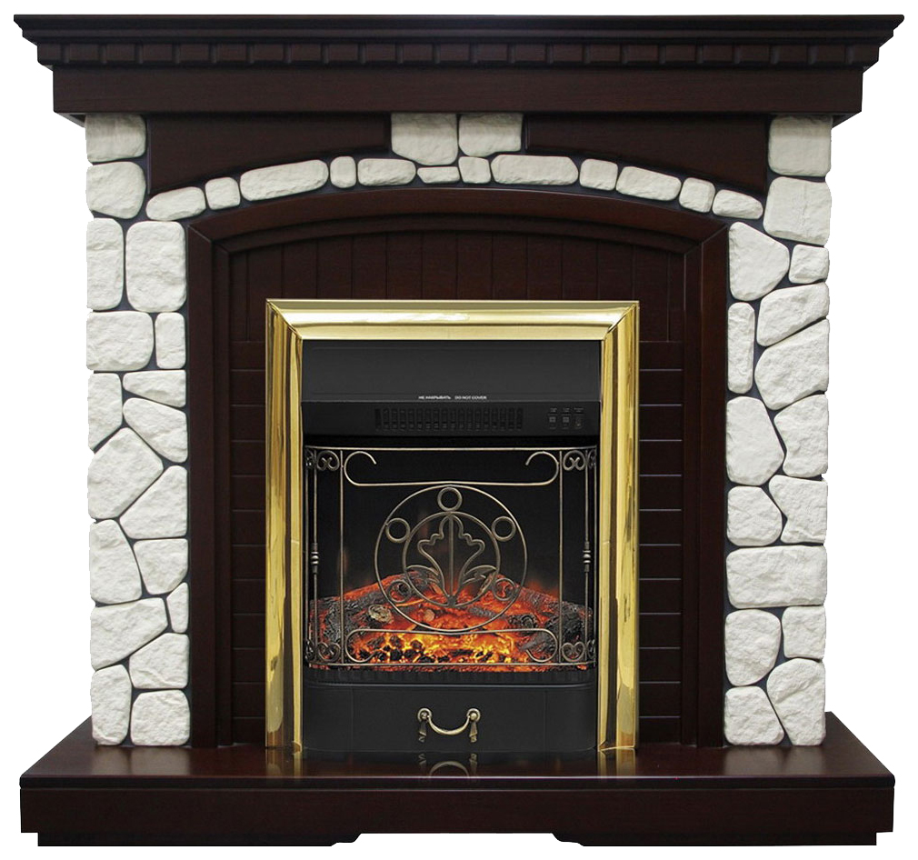 Электрокамин Royal Flame Glasgow с очагом Majestic