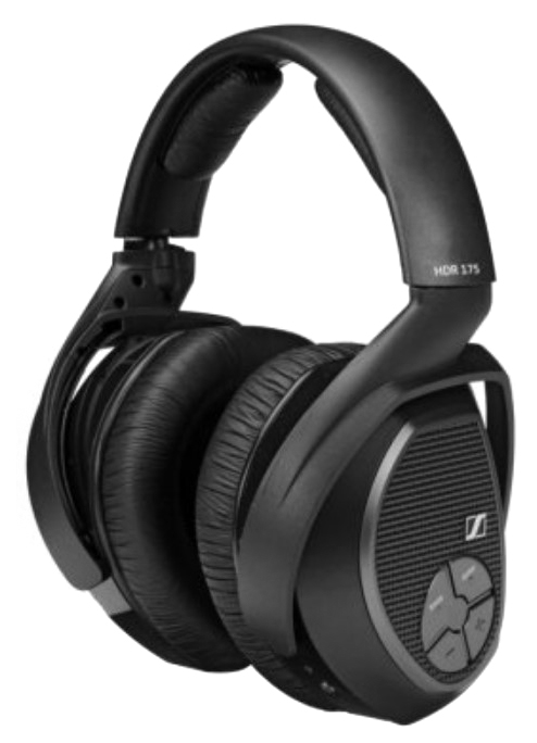 фото Беспроводные наушники sennheiser hdr 175 black