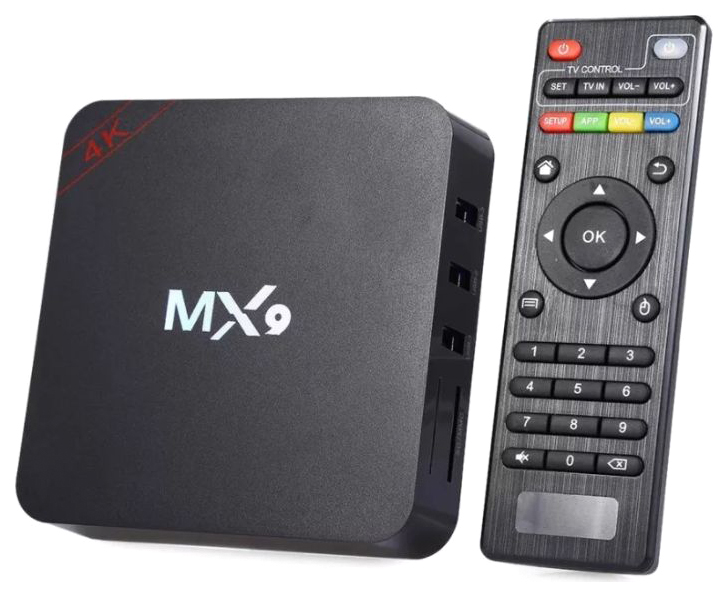 фото Смарт-приставка mx9 box mx9 1/8gb black