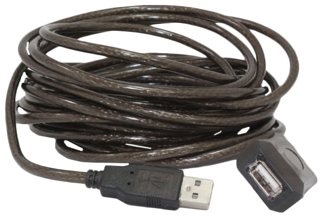 фото Кабель cablexpert usb a-usb a, m-f 15м black (uae-01-15m)