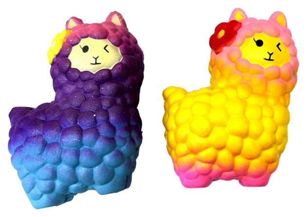 

Игрушка-антистресс "Мммняшка Squishy" - Лама 1TOY