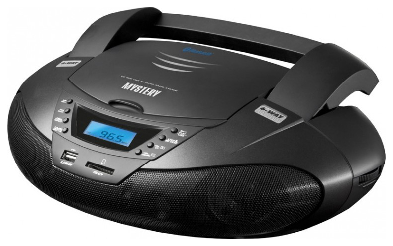

Магнитола MYSTERY BM-6108U Black, BM-6108U