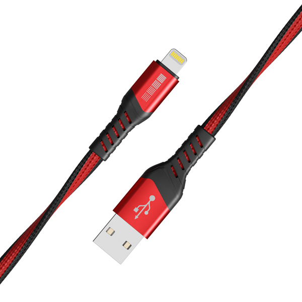 Кабель InterStep MFI-USB-A USB2.0 Red