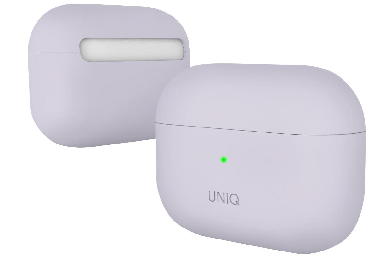 Чехол Uniq Lino Hybrid Liquid Silicon для AirPods Pro White
