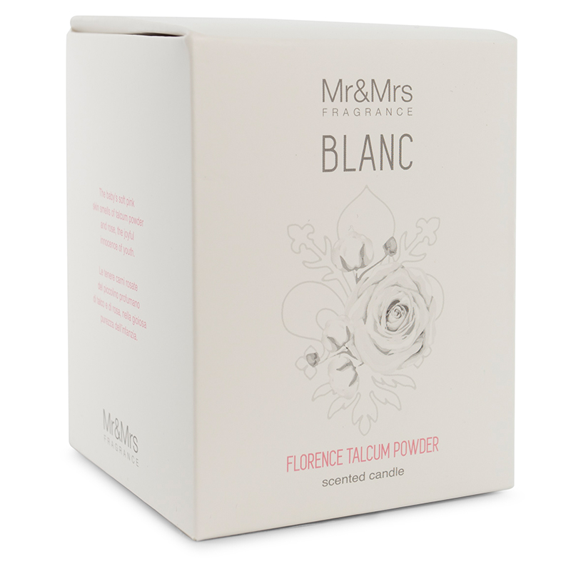 фото Свеча ароматическая mr&mrs fragrance blanc аромат №08 флорентийская пудра