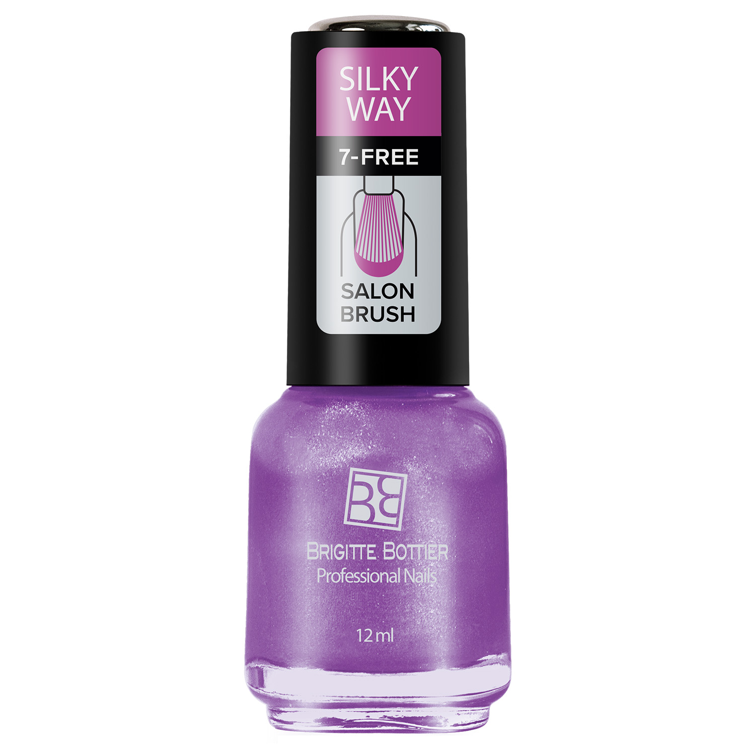

Лак Brigitte Bottier Silky Way тон 568 фиалка, 12 мл