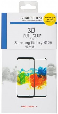 

Защитное стекло Red Line для Samsung Galaxy S10e Black Frame, для Samsung Galaxy S10e Black Frame