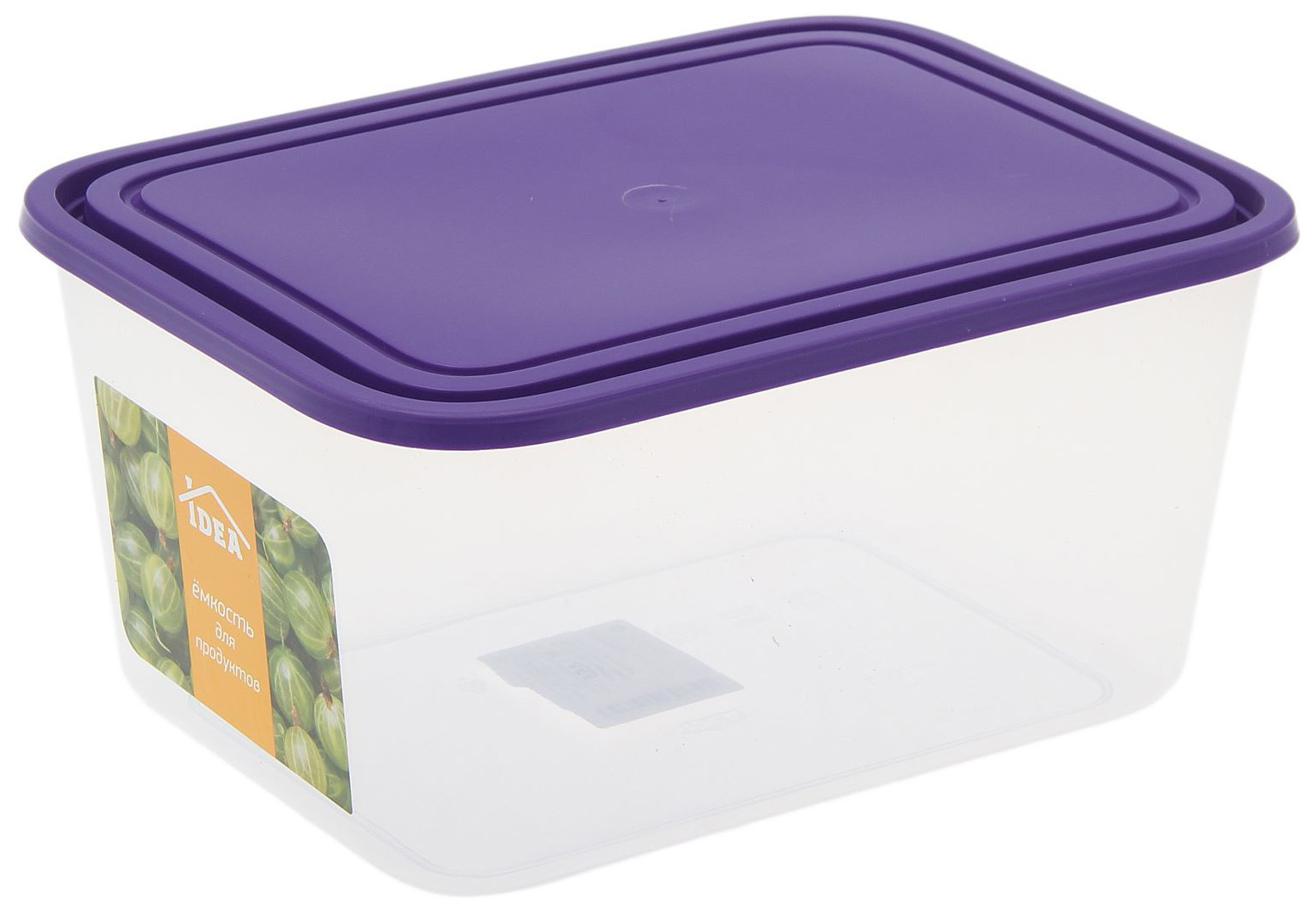 фото Контейнер для хранения пищи idea m1455f 4 л фиолетовый