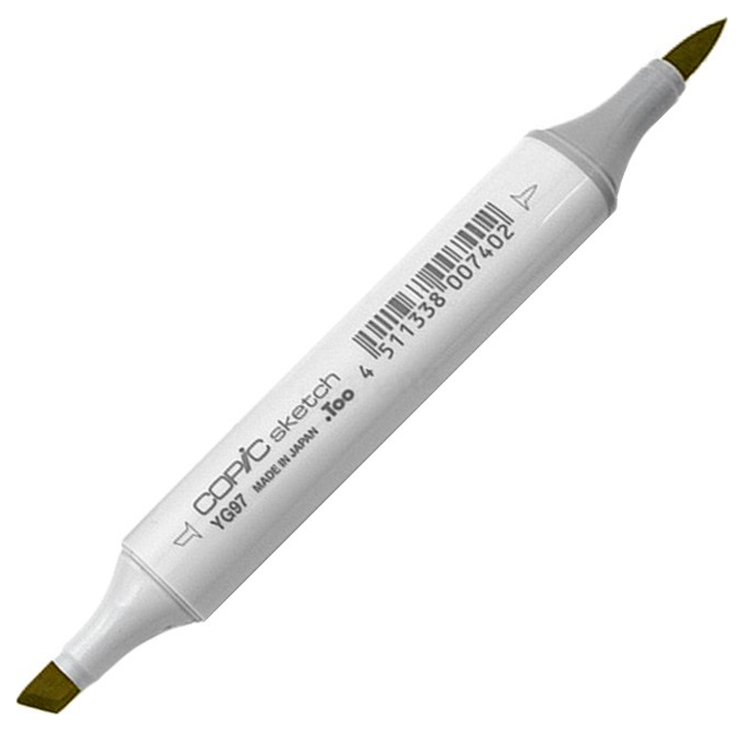 

Маркер Copic Sketch YG97 испанская олива зеленый