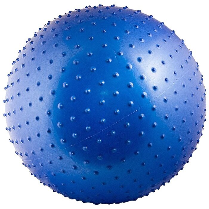 фото Мяч массажный torres al100265, синий, 65 см