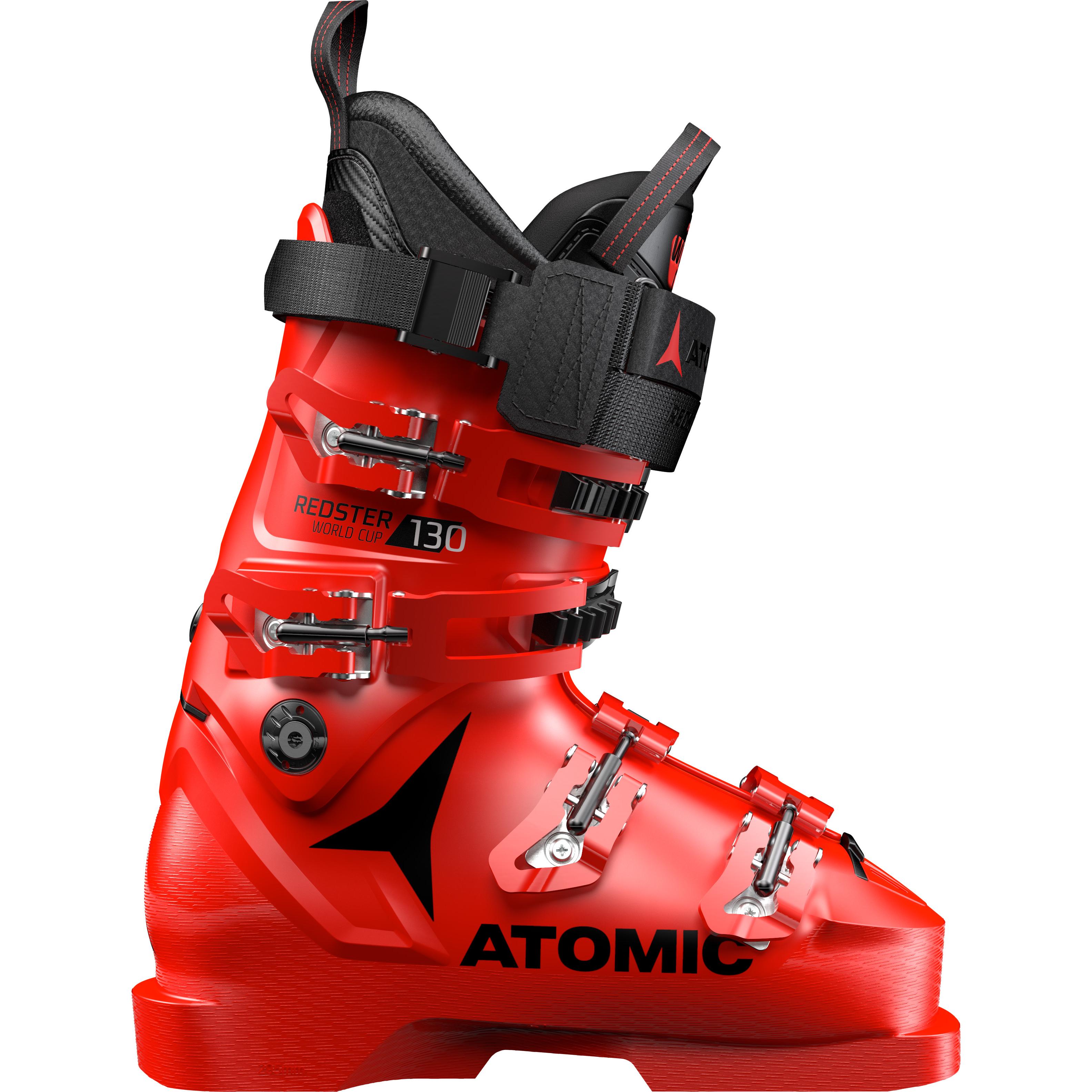 фото Горнолыжные ботинки atomic redster wc 130 2019, red/black, 26.5