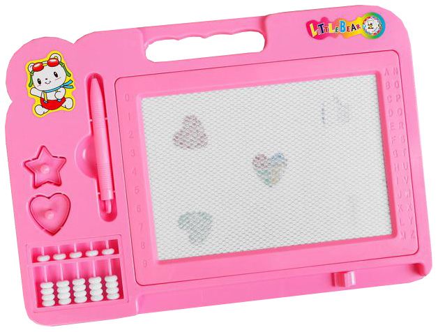 

Доска магнитная "Зверьки" цветная крошка, 2 печати, цвета МИКС Школа талантов