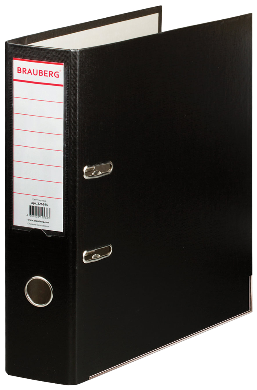 

Папка BRAUBERG 226595 Черный A4