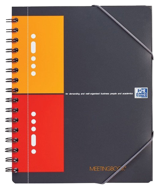 

Бизнес-тетрадь "International MeetingBook" A5, 80 листов в клетку