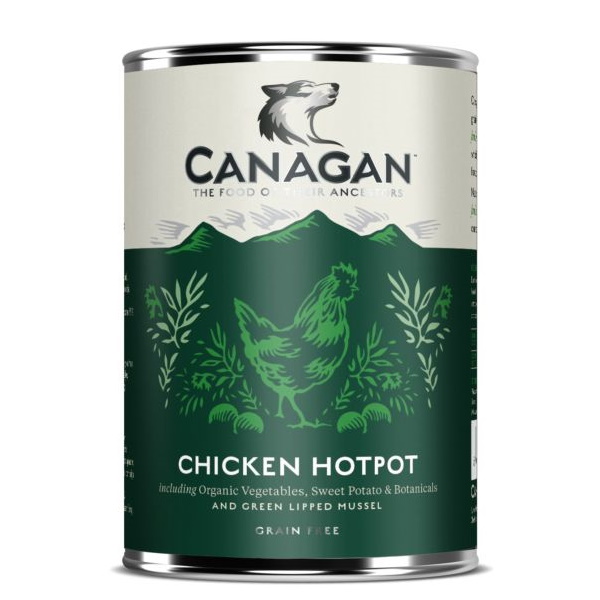 фото Консервы для собак canagan chiken hotpot, grain free, курица, 400 г