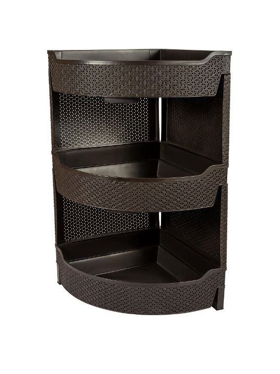 

Этажерка BranQ 35BQ3778ВНГ 32,5х32,5х61,5 см, венге