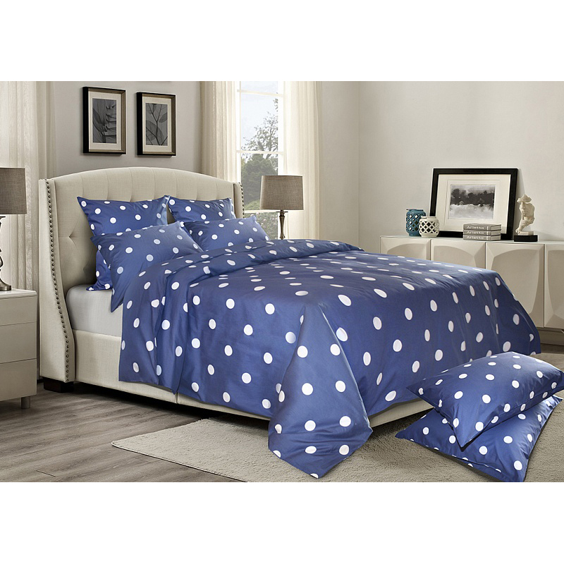 Комплект постельного белья «Charlize Navy» (Чарлиз Нэви) , размер 1,5 спальный