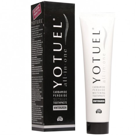 Зубная паста с ксилитом Yotuel All In One Whitening Wintergreen 75 мл зубная паста yotuel pharma b5 whitening 50 мл