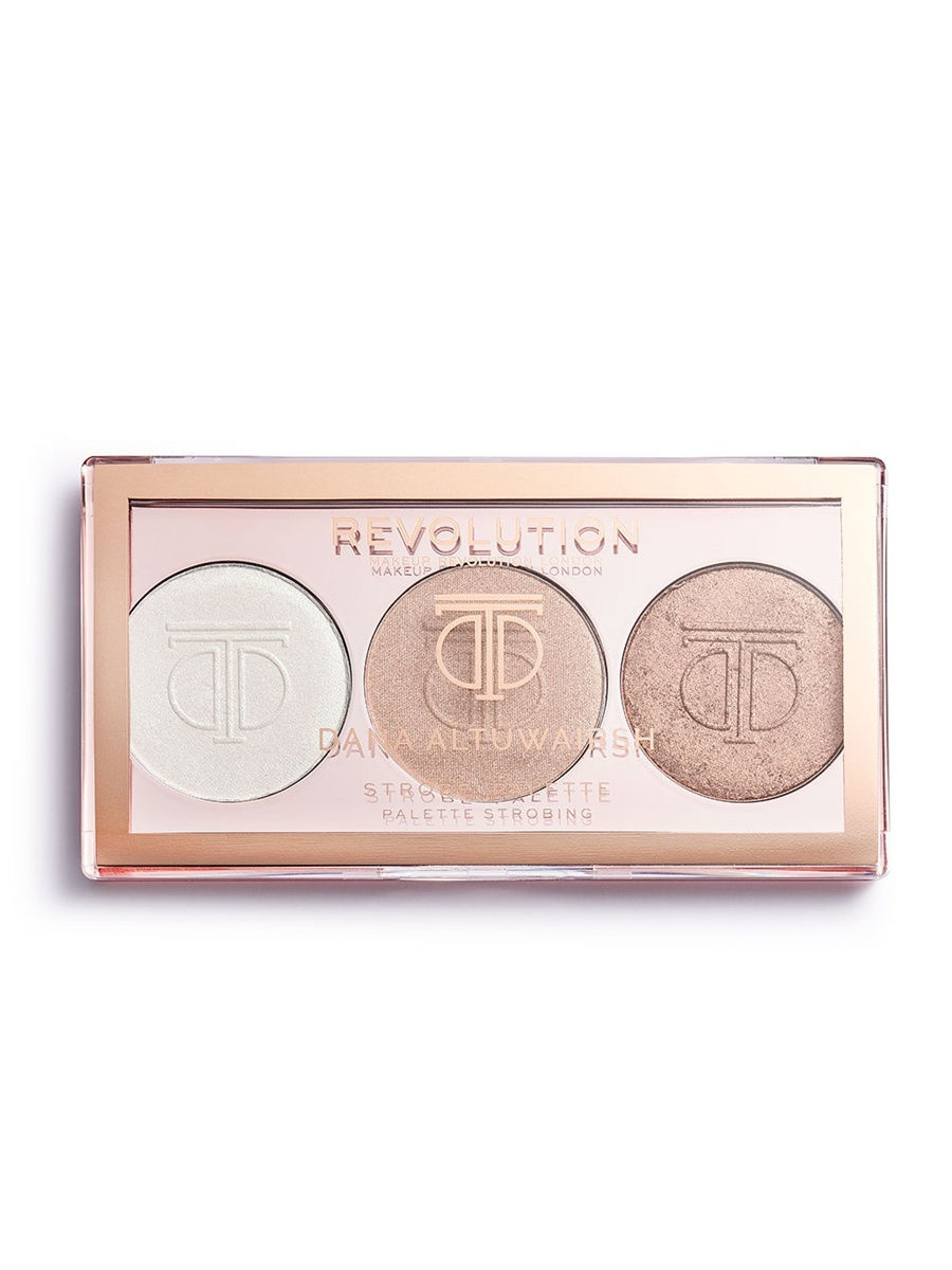 фото Хайлайтер revolution makeup dana altuwarish strobe palette 2,4 г makeup revolution