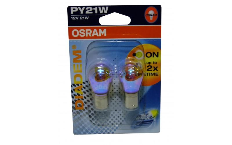 фото 12v (21w) лампа поворот. "невидимая", удвоенный срок службы osram арт. 7507lda-02b